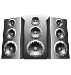 Speakers Speakers vector image