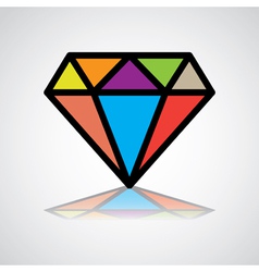 DiamondD vector image