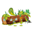 Grasshoppers vector image