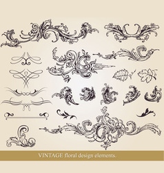 Design elements vector image