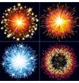 Fireworks vector image