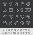 Wireless Communications Icons vector image