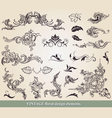Design elements vector image