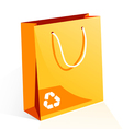 Shopping bag vector image