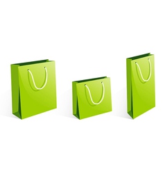 Shopping bag vector image