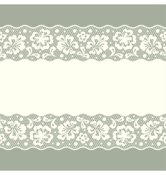 Seamless lace pattern flower vintage background vector image