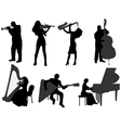 Musicians vector image