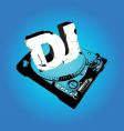 Turntable vector image