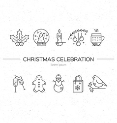 Christmas concept vector image