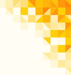 Yellow abstract pattern vector image