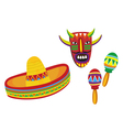 Mexican style vector image