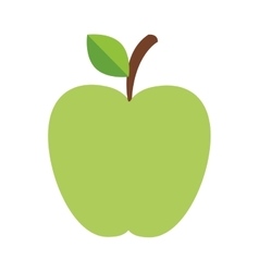 Green apple icon Green apple icon vector image