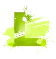 Font letter l vector image