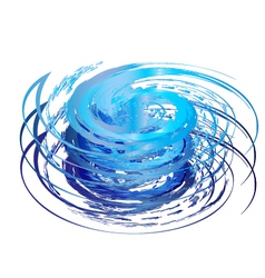 Hurricane icon vector image