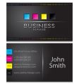 Business cards vector image