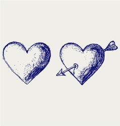 Heart vector image