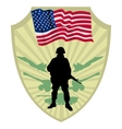 Army of USA vector image