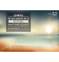 All you need to do is nothing vector image