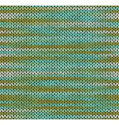 Seamless Knitted Pattern vector image