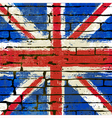 Union Jack Wall vector image