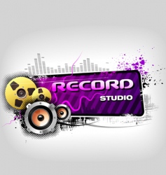 Urban grunge banner vector image
