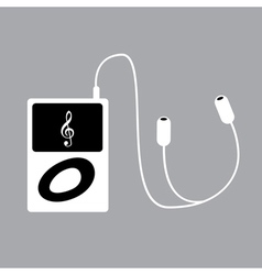 Ipod music vector image