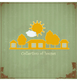 Vintage Rural estate symbol vector image