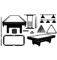 Pool vector image