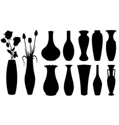 Vase vector image