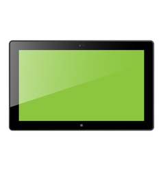 Win Tablet vector image