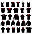 Shirts collection vector image