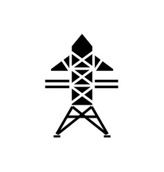 Power lines Royalty Free Vector Image - VectorStock