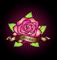 Mothers rose vector image