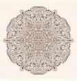 Abstract Ethnic Floral Design Element vector image
