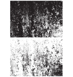 Grunge black and white texture Distress texture vector image