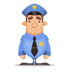 Police officer vector image