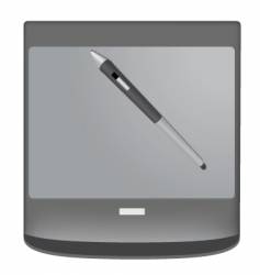 Tablet vector image