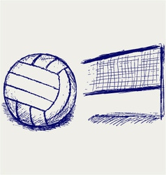 Ball for sports vector image