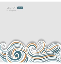 Horizontal wallpaper with orchid Royalty Free Vector Image