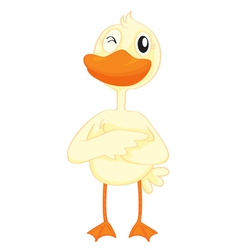 A duck vector image