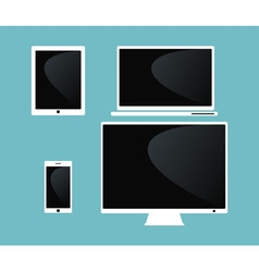 Multimedia devices Multimedia devices vector image
