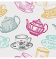 Tea time vector image