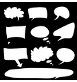 Word bubble vector image