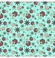 Small summer flowers vector image