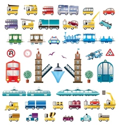 Transportation vector image