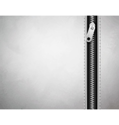 White background made of leather with a lock vector image