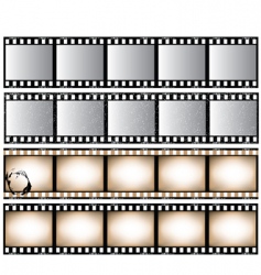 Film strips vector image