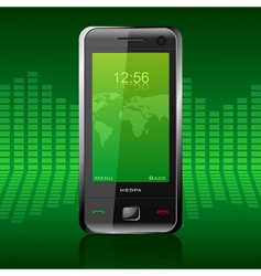 Modern communicator vector image