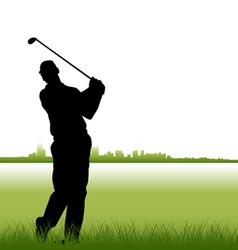 Golf vector image