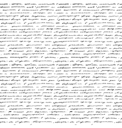 Handwriting Seamless background vector image